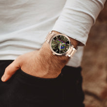 Load image into Gallery viewer, Steel Strap Automatic Watch (With Indicators) - PGOLD
