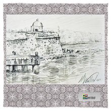 Load image into Gallery viewer, Silk Scarf Wrap - Old Fort Pier