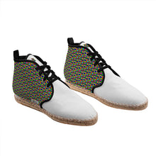 Load image into Gallery viewer, High Top Espadrilles - NXTOUS SQ Pastel WB