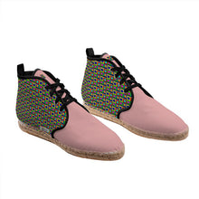 Load image into Gallery viewer, High Top Espadrilles - NXTOUS SQ Pastel RB