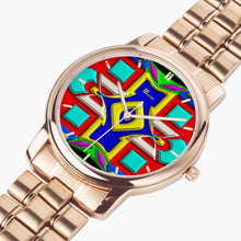 Load image into Gallery viewer, Folding Clasp Type Stainless Steel Quartz Watch (With Indicators)- A10.4 HUT