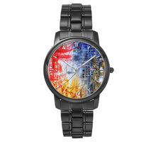 Load image into Gallery viewer, 154. Folding Clasp Type Stainless Steel Quartz Watch (With Indicators)