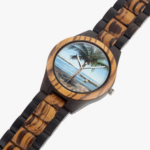Load image into Gallery viewer, Indian Ebony Wooden Watch - ONE PALM