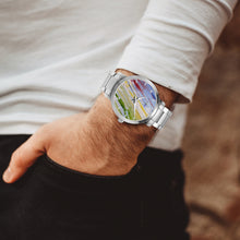 Load image into Gallery viewer, Steel Strap Automatic Watch (With Indicators) - Hard Right