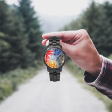Load image into Gallery viewer, 154. Folding Clasp Type Stainless Steel Quartz Watch (With Indicators)