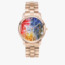 Load image into Gallery viewer, 154. Folding Clasp Type Stainless Steel Quartz Watch (With Indicators)