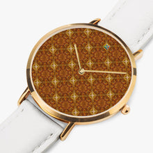 Load image into Gallery viewer, Ultra-Thin Leather Strap Quartz Watch (Rose Gold) - GOLDS MATRIX