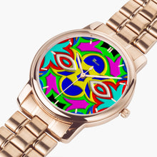 Load image into Gallery viewer, Folding Clasp Type Stainless Steel Quartz Watch (With Indicators) - A14.4 FLAME