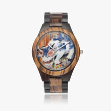 Load image into Gallery viewer, Indian Ebony Wooden Watch - KITTEN'S DINNER