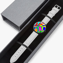 Load image into Gallery viewer, Ultra-Thin Leather Strap Quartz Watch (Black) - A14 FLAME