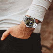 Load image into Gallery viewer, Steel Strap Automatic Watch (With Indicators) - PGOLD