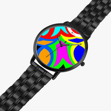 Load image into Gallery viewer, Instafamous Steel Strap Quartz watch - A14 FLAME