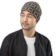 Load image into Gallery viewer, All-Over Print Beanie - WHITE WICKER