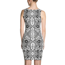 Load image into Gallery viewer, Sublimation Cut & Sew Dress- REFRACTION-GRAY
