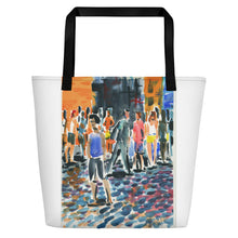 Load image into Gallery viewer, TOTE & BEACH BAG - SAN JUAN CROSSWALK