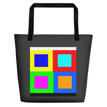 Load image into Gallery viewer, TOTE & BEACH BAG - SQ01-SOLO