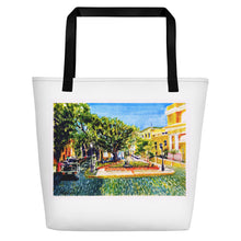 Load image into Gallery viewer, TOTE & BEACH BAG - EL MORRO COURTYARD