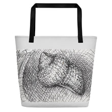 Load image into Gallery viewer, TOTE & BEACH BAG - HERMIT CRAB