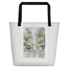 Load image into Gallery viewer, TOTE & BEACH BAG - RIVERS SHORE