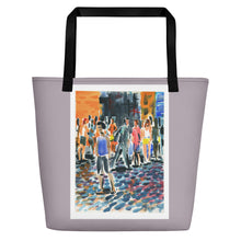 Load image into Gallery viewer, TOTE & BEACH BAG - CROSSWALK