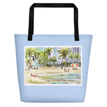 Load image into Gallery viewer, TOTE & BEACH BAG - BEACH SAN JUAN