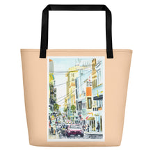 Load image into Gallery viewer, TOTE & BEACH BAG - CITY STREETS