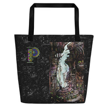 Load image into Gallery viewer, TOTE & BEACH BAG - BOOTY TOWN v2bk