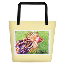 Load image into Gallery viewer, TOTE & BEACH BAG - YELLOW EYE
