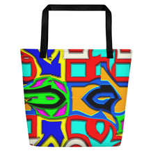 Load image into Gallery viewer, Beach Bag - SQMETAL-BG