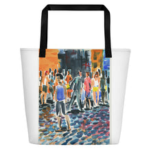 Load image into Gallery viewer, TOTE & BEACH BAG - SAN JUAN CROSSWALK