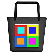 Load image into Gallery viewer, TOTE & BEACH BAG - SQ01-SOLO