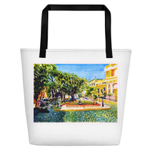 Load image into Gallery viewer, TOTE & BEACH BAG - EL MORRO COURTYARD