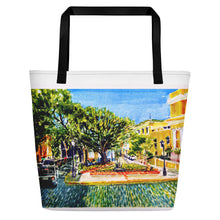 Load image into Gallery viewer, TOTE & BEACH BAG - EL MORRO COURTYARD WIDE