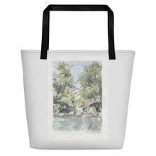 Load image into Gallery viewer, TOTE & BEACH BAG - RIVERS SHORE