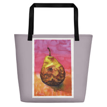 Load image into Gallery viewer, TOTE & BEACH BAG - PEAR