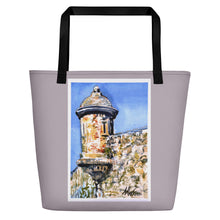 Load image into Gallery viewer, TOTE & BEACH BAG - TOWER