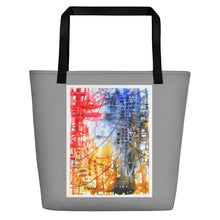 Load image into Gallery viewer, TOTE & BEACH BAG - CITY BONES
