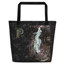 Load image into Gallery viewer, TOTE BAG - BOOTY TOWN v2bk