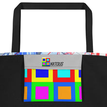 Load image into Gallery viewer, TOTE & BEACH BAG - CITY BONES WIDE
