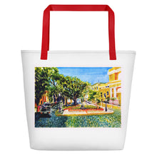 Load image into Gallery viewer, TOTE & BEACH BAG - EL MORRO COURTYARD