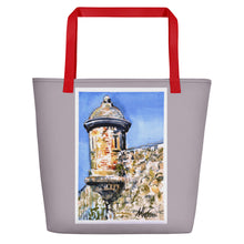 Load image into Gallery viewer, TOTE & BEACH BAG - TOWER