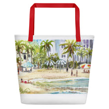 Load image into Gallery viewer, TOTE & BEACH BAG - BEACH SAN JUAN V2