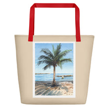 Load image into Gallery viewer, TOTE & BEACH BAG - ONE PALM BEACH