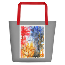 Load image into Gallery viewer, TOTE & BEACH BAG - CITY BONES