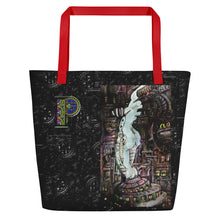 Load image into Gallery viewer, TOTE BAG - BOOTY TOWN v2bk