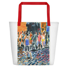 Load image into Gallery viewer, TOTE & BEACH BAG - SAN JUAN CROSSWALK
