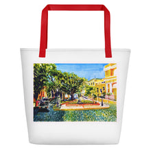 Load image into Gallery viewer, TOTE & BEACH BAG - EL MORRO COURTYARD