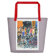 Load image into Gallery viewer, TOTE & BEACH BAG - CROSSWALK