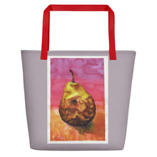Load image into Gallery viewer, TOTE & BEACH BAG - PEAR