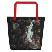 Load image into Gallery viewer, TOTE BAG - BOOTY TOWN v2bk
